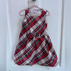 NWOT Nannette 3T Girls Plaid Christmas Holiday Shimmery Formal Dress